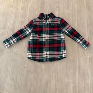 Vineyard Vines kids flannel button down shirt